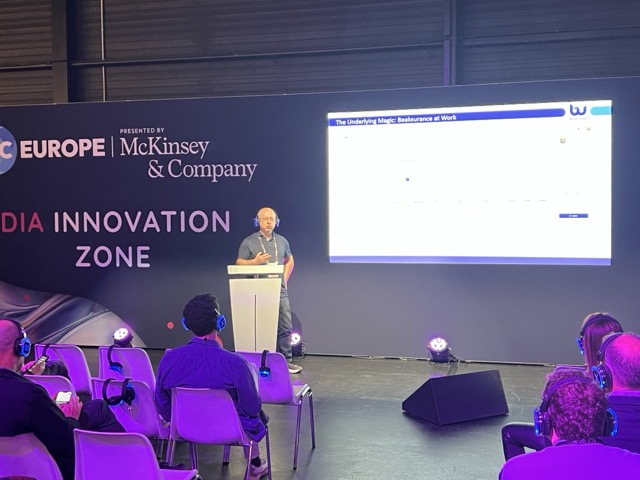 Product demo at ITC Europe